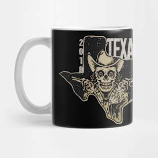 Texas White Mug